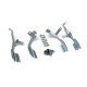Кріплення до бокових порогів для Hyundai Santa Fe 2 2006-2012 рр