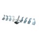 Кріплення до бокових порогів для Renault Kangoo 2008-2020 рр