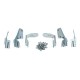 Кріплення до бокових порогів для Toyota Hilux 2006-2015 рр