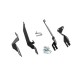 Кріплення до бокових порогів для Nissan Qashqai 2010-2014рр