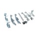 Кріплення до бокових порогів для Citroen Jumper 2007-2025 рр