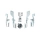 Кріплення до бокових порогів для Mitsubishi Outlander 2012-2021 рр