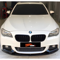 Накладка на передний бампер DPT Lip V-2 (для M-Performance, черный глянец) для BMW 5 серия F-10/11/07 2010-2016 гг