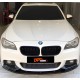 Накладка на передний бампер DPT Lip V-2 (для M-Performance, черный глянец) для BMW 5 серия F-10/11/07 2010-2016 гг