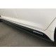 Бокові пороги DPT V-1 (чорний глянець) для BMW 5 серія F-10/11/07 2010-2016 рр