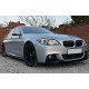 Бокові пороги DPT V-1 (чорний глянець) для BMW 5 серія F-10/11/07 2010-2016 рр