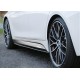 Бокові пороги DPT V-1 (чорний глянець) для BMW 5 серія F-10/11/07 2010-2016 рр