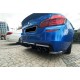 Задній дифузор DPT V-1 (для M-Performance, чорний глянець) для BMW 5 серія F-10/11/07 2010-2016 рр
