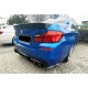 Задній дифузор DPT V-1 (для M-Performance, чорний глянець) для BMW 5 серія F-10/11/07 2010-2016 рр