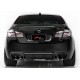Задній дифузор DPT V-2 (чорний глянець) для BMW 5 серія F-10/11/07 2010-2016 рр