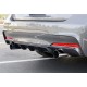 Задній дифузор DPT V-4 (для M Performance, чорний глянець) для BMW 3 серія F-30/31/34 2012-2019 рр