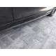 Бокові пороги DPT V-1 (чорний глянець) для BMW 3 серія F-30/31/34 2012-2019 рр