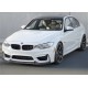 Накладка на передній бампер DPT Lip V-2 (Для M3, чорний глянець) для BMW 3 серія F-30/31/34 2012-2019 рр