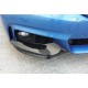 Накладка на передній бампер DPT Flap V-1 (для M-Technic, чорний глянець) для BMW 4 серія F-32 2012-2020 рр