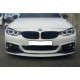 Накладка на передній бампер DPT Flap V-3 (для M-Performance, чорний глянець) для BMW 4 серія F-32 2012-2020 рр