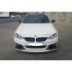 Накладка на передній бампер DPT Flap V-3 (для M-Performance, чорний глянець) для BMW 4 серія F-32 2012-2020 рр