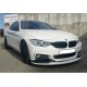 Накладка на передній бампер DPT Flap V-3 (для M-Performance, чорний глянець) для BMW 4 серія F-32 2012-2020 рр