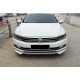 Накладка на передний бампер DPT Lip (2015-2019, под покраску) для Volkswagen Passat B8