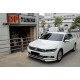 Накладка на передний бампер DPT Lip (2015-2019, под покраску) для Volkswagen Passat B8