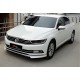 Накладка на передній бампер DPT Lip (під фарбування) для Volkswagen Passat B8 2015-2023 рр