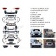 Комплект рестайлинга в GLC63 2022 года для Mercedes GLC X253