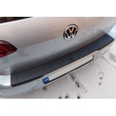 Накладка на задний бампер EuroCap (HB, ABS) для Volkswagen Golf 7/E-Golf