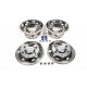 Ковпаки з нержавійки Ексклюзив V1 (2 катковий, 4 шт) для Mercedes Sprinter W907/W910 2018- рр