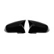 Кришки на дзеркала M-Style (З защіпками, 2 шт) для BMW 3 серія F-30/31/34 2012-2019 рр