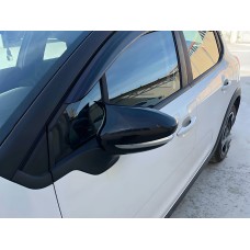 Накладки на дзеркала BMW-Style (2017-2021, 2 шт) для Citroen C-3 рр