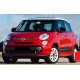Накладки на дзеркала BMW-Style (Для Fiat 500L, 2 шт) для Fiat 500/500L