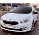 Накладки на дзеркала BMW-Style (2 шт) для Kia Ceed 2012-2018 рр