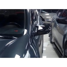 Накладки на зеркала BMW-Style (2 шт) для Kia Ceed 2012-2018 гг