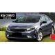 Накладки на дзеркала BMW-Style (2 шт) для Kia Cerato 3 2013-2018 рр