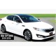 Накладки на дзеркала BMW-Style (2 шт) для Kia Optima 2010-2016 рр