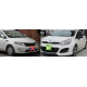 Накладки на зеркала BMW-Style (без поворота, 2 шт) для Kia Rio 2012-2017 гг