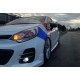 Накладки на зеркала BMW-Style (с поворотом, 2 шт) для Kia Rio 2012-2017 гг
