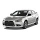 Накладки на дзеркала BMW-Style (2 шт) для Mitsubishi Lancer X 2008- рр