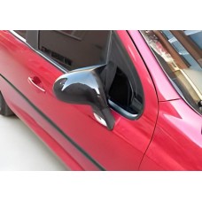 Накладки на зеркала BMW-Style (2 шт) для Peugeot 308 2007-2013 гг