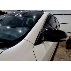 Накладки на дзеркала BMW-Style (2 шт) для Toyota C-HR 2016–2023 рр