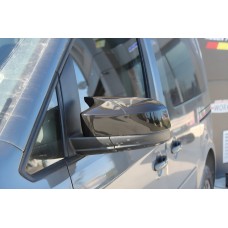 Накладки на зеркала RLine-Look (2 шт) для Volkswagen Caddy 2015-2020 гг