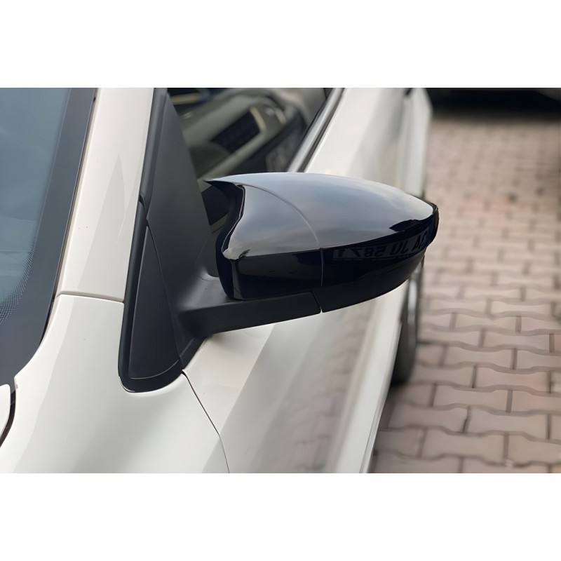 Накладки на дзеркала RLine-Look (HB, 2 шт) для Volkswagen Polo 2010-2017 рр
