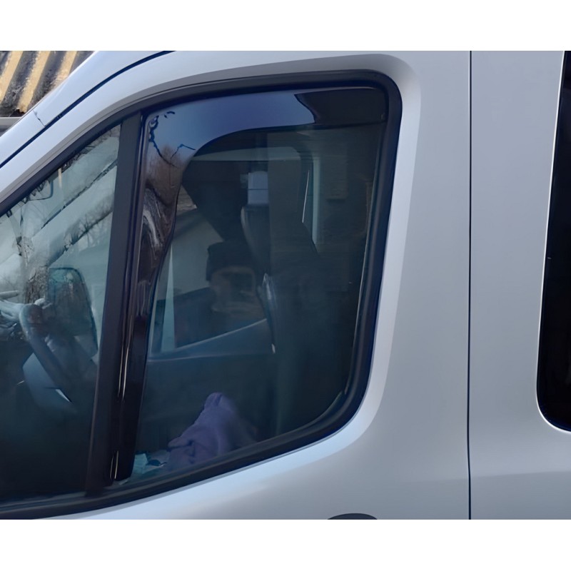 Вітровики вставні (2 шт, Esa) для Ford Transit 2014- рр