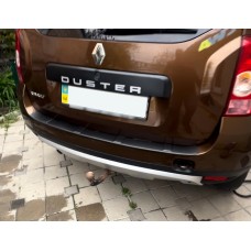Накладка на задній бампер (2012-2018, ABS, Esa) для Dacia Duster рр