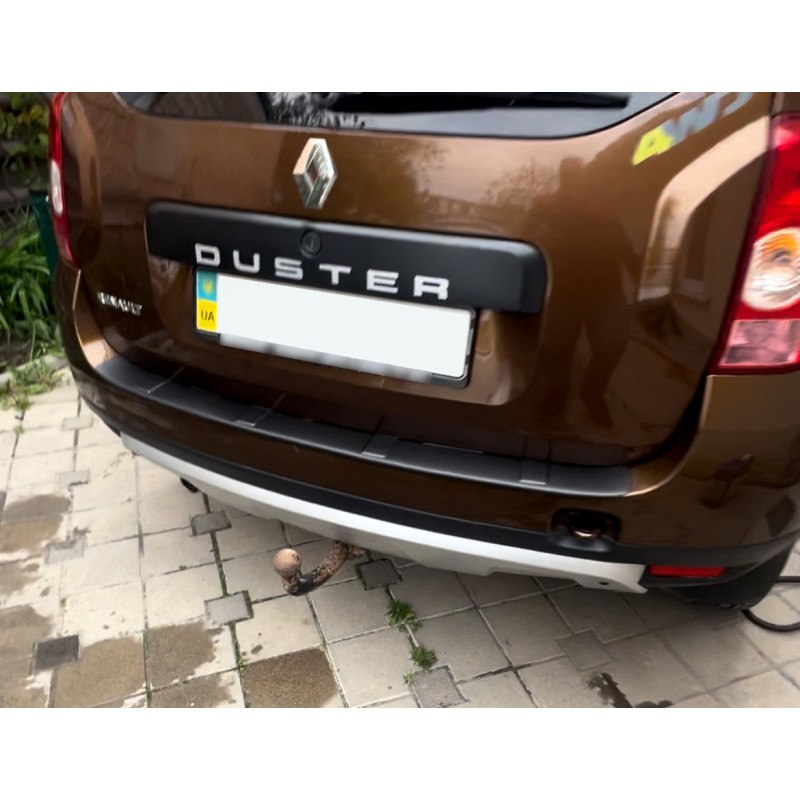 Накладка на задній бампер (2012-2018, ABS, Esa) для Dacia Duster рр