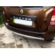 Накладка на задній бампер (2012-2018, ABS, Esa) для Dacia Duster рр