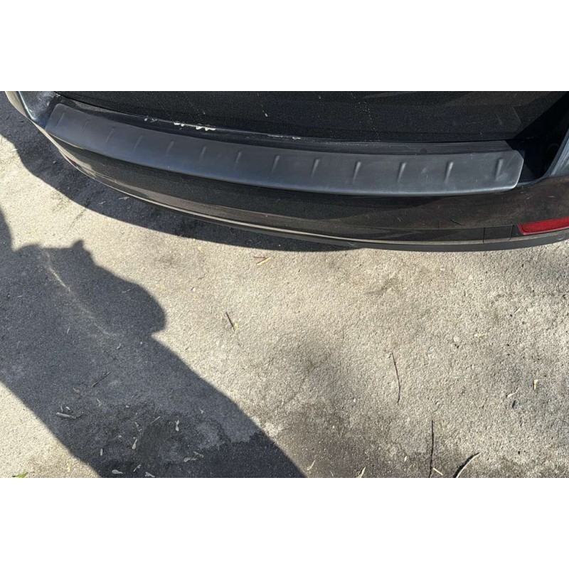 Накладка на задній бампер (2013-2016, SW, ABS, Esa) для Skoda Octavia III A7 рр Накладка на задній бампер (2013-2016, SW, ABS, Esa) для Skoda Octavia III A7 рр