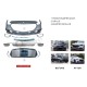 Передній бампер в зібраному вигляді (Maybach) для Mercedes C-class W206 2022- рр
