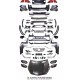 Комплект рестайлінгу в GLE63 AMG для Mercedes ML W164