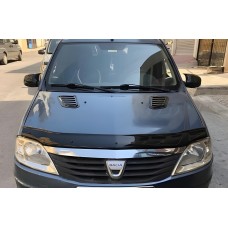 Накладки на дзеркала BMW-Style (2 шт) для Renault Logan I 2008-2013 рр