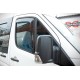 Вітровики вставні (напівпрозорі, 2 шт., Cagatay) для Mercedes Sprinter W906 2006-2018 рр